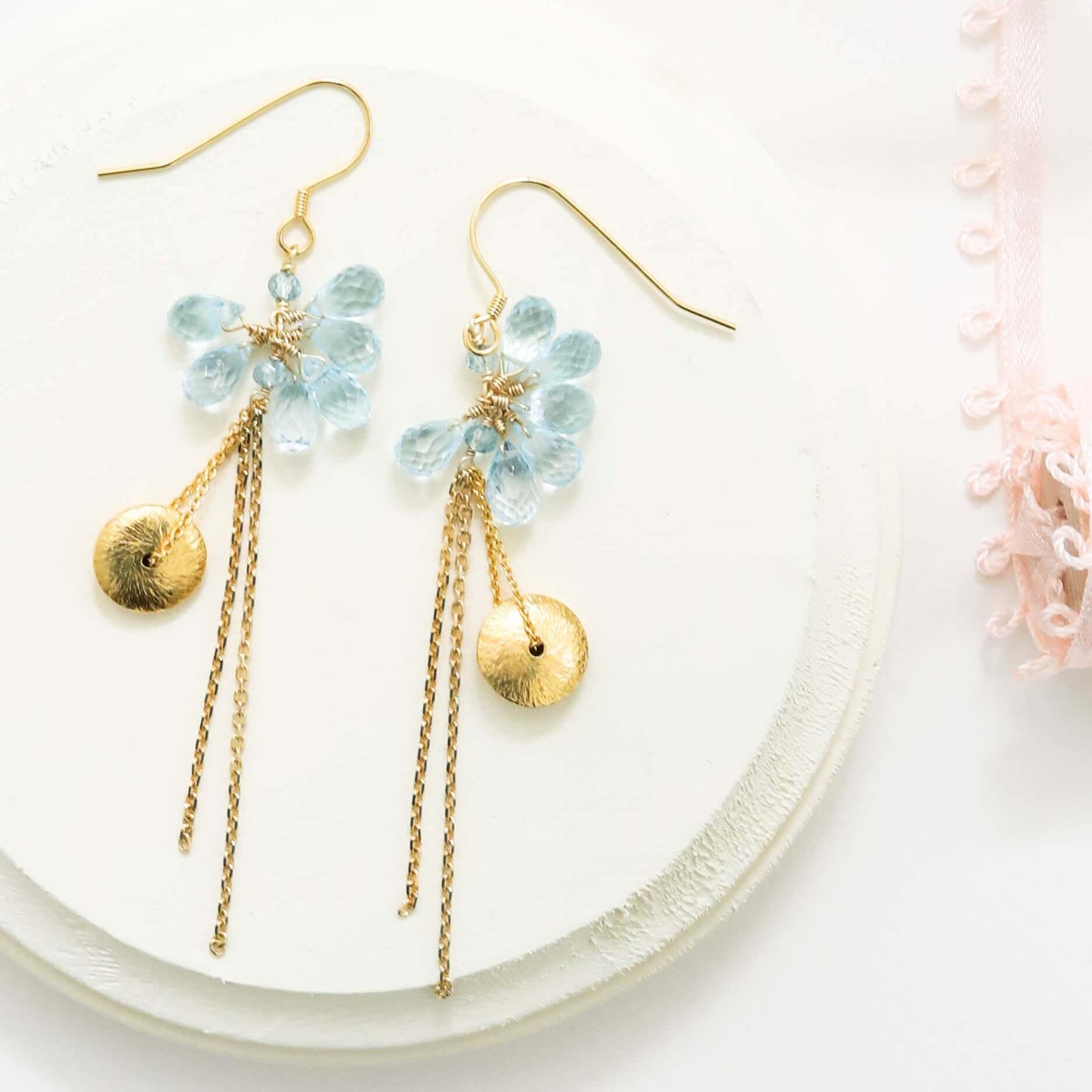 Amethyst En Pointe Earrings